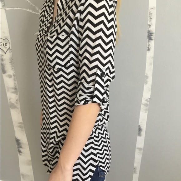 Rue21 Chevron blouse - Picture 7 of 7